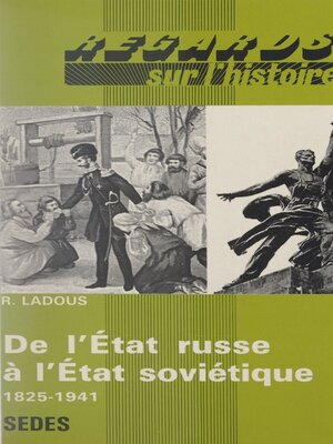 cover image of De l'État russe à État soviétique, 1825-1941